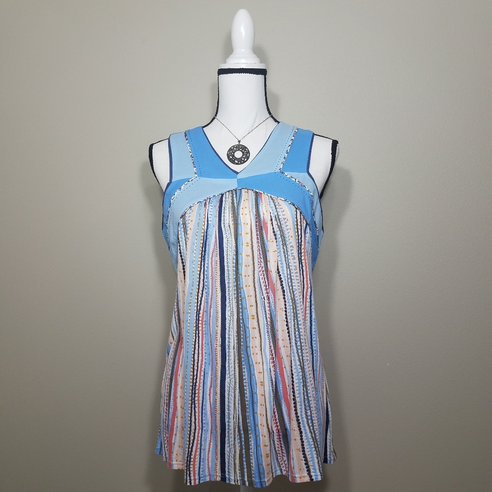 NWT Anthro One September Meseta Tank Sz Large
